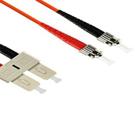 Duplex Multi mode OM3 Fiber Patch Cord (SC-ST)