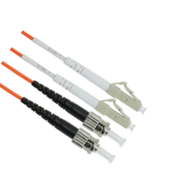 Duplex Multi mode OM3 Fiber Patch Cord (LC-ST)