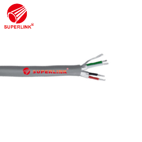 4 cores shielded alarm cable