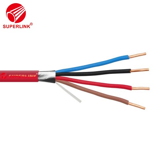 4 cores shielded fire alarm cable