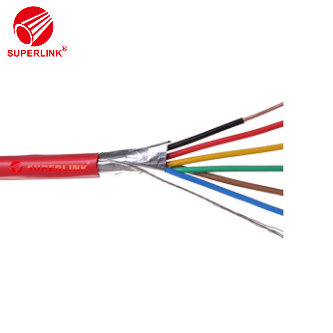 6 cores shielded fire alarm cable